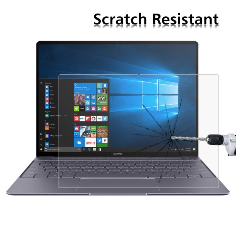 適用於華為MateBook X 0.3mm 9H直邊鋼化玻璃保護膜