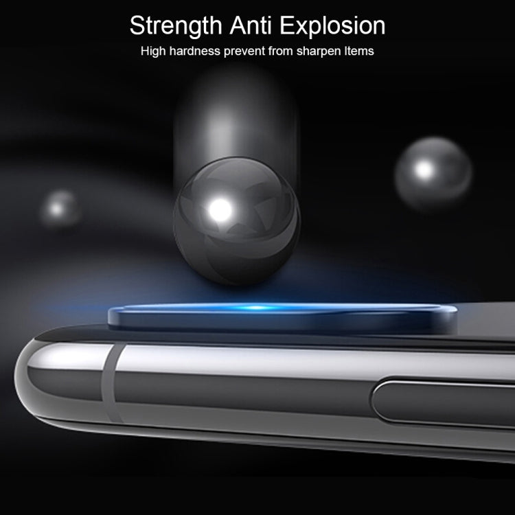 0.3mm 2.5D圓邊後置攝像頭鏡片鋼化玻璃膜適用於諾基亞 7 Plus