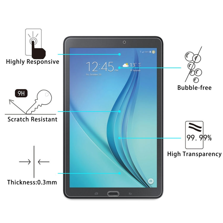 適用於 三星Galaxy Tab E 9.6 25 PCS 9H 高清防爆鋼化玻璃膜