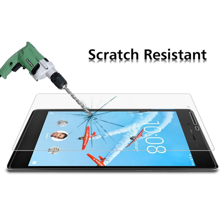 100 PCS 聯想 Tab 7 / Tab 4 TB-7504  0.3mm厚度 9H硬度 全屏鋼化玻璃膜