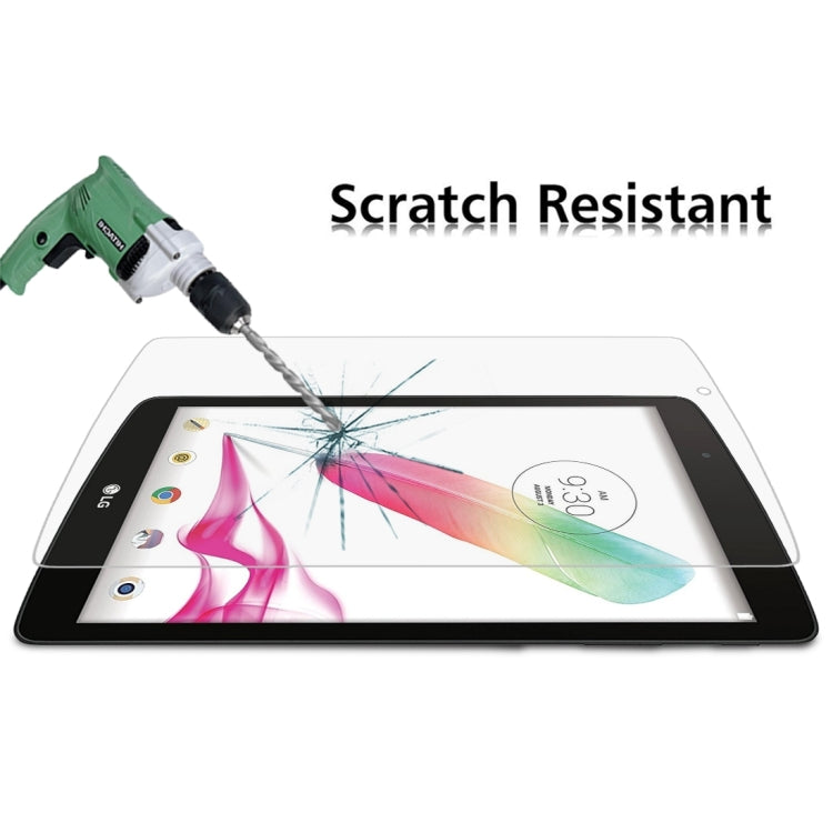 75 PCS 適用於LG G PAD F 8.0 / V495  0.3mm厚度 9H硬度 全屏鋼化玻璃膜