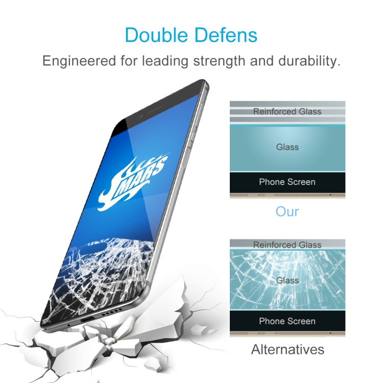 OCUBE vernee Mars Pro 0.26mm厚度 9H表面硬度 2.5D 全屏鋼化玻璃保護膜