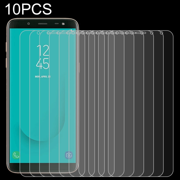 10個裝 適用於三星Galaxy J6 0.26mm 9H 2.5D弧邊鋼化玻璃膜