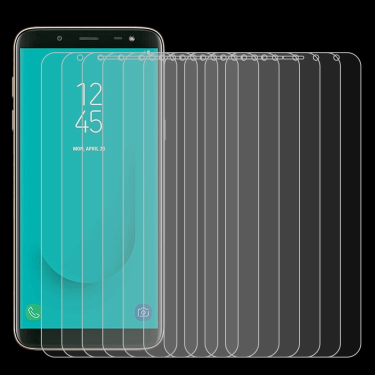 10個裝 適用於三星Galaxy J6 0.26mm 9H 2.5D弧邊鋼化玻璃膜