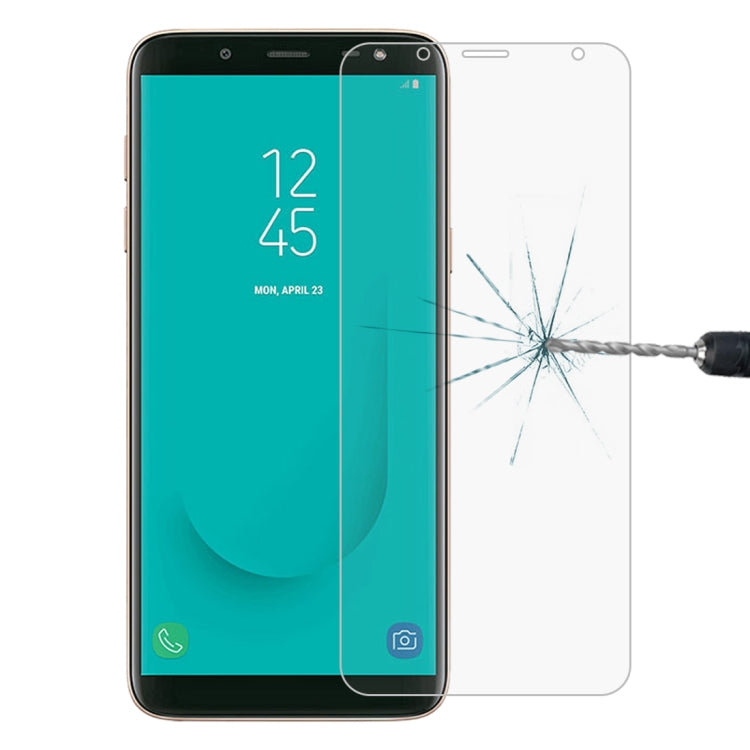 適用於三星Galaxy J6 0.26mm 9H 2.5D弧邊鋼化玻璃膜