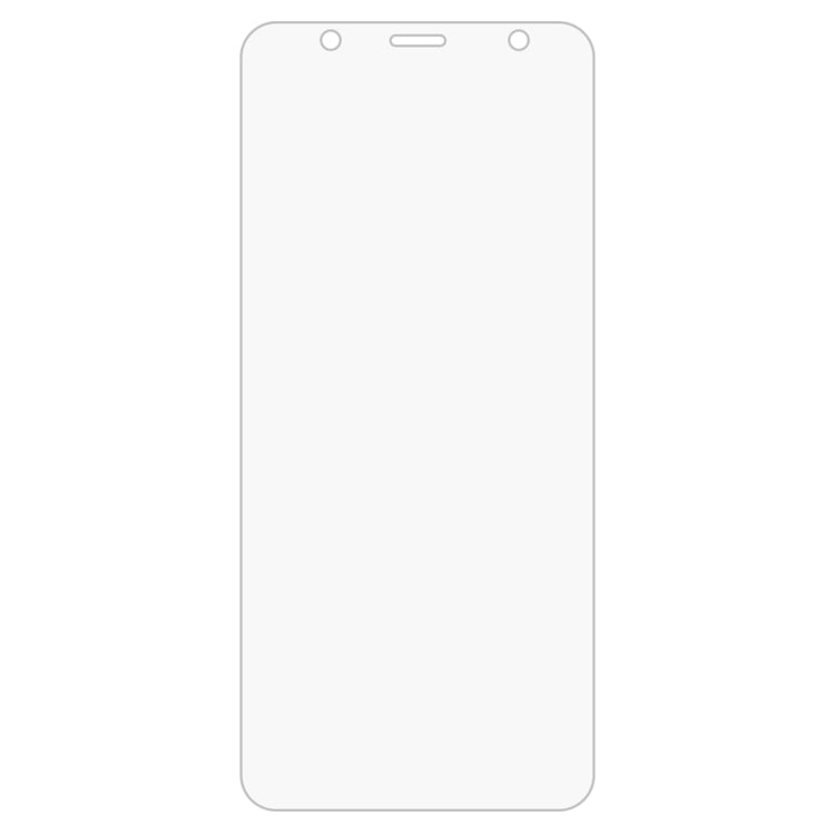 適用於三星Galaxy J8+ 0.26mm 9H 2.5D弧邊鋼化玻璃膜