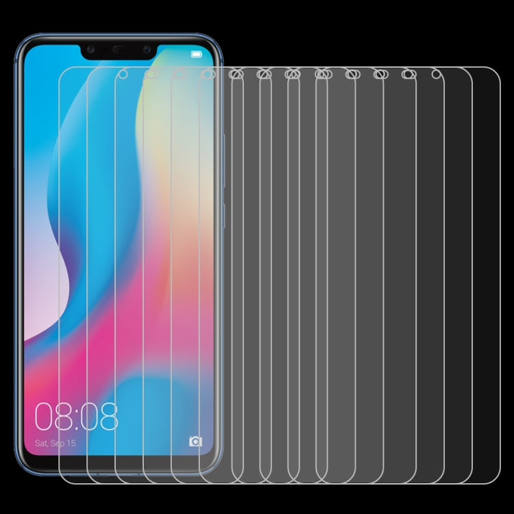 10個裝 適用於華為Mate 20 lite 0.26mm 9H 2.5D弧邊鋼化玻璃膜