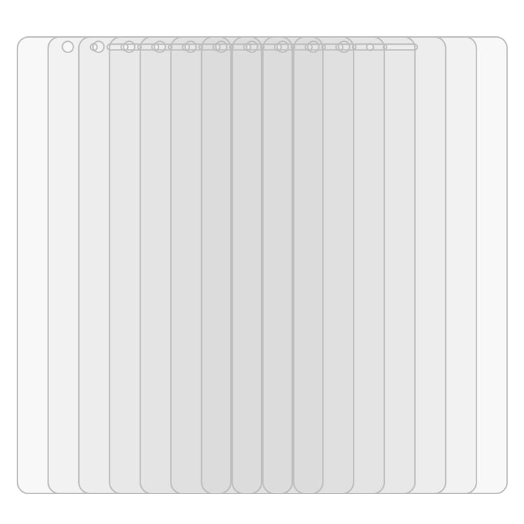 50 PCS 適用於華為P9 lite 0.26mm 9H 2.5D弧邊鋼化玻璃膜