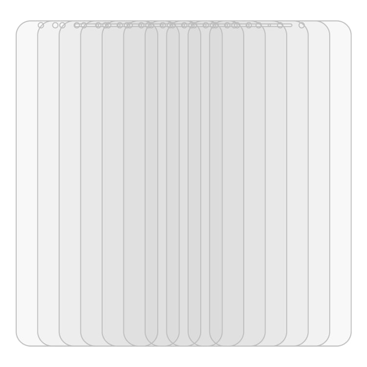 10個裝 適用於華為Y7 2018 0.26mm 9H 2.5D弧邊鋼化玻璃膜