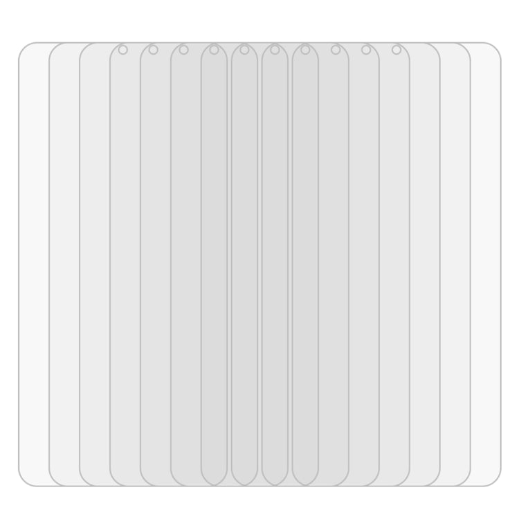 50 PCS 適用於華為Y7 2019 0.26mm 9H 2.5D弧邊鋼化玻璃膜