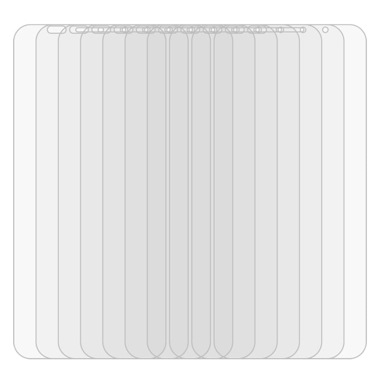 50 PCS 適用於華為Y5 lite  0.26mm 9H 2.5D弧邊鋼化玻璃膜