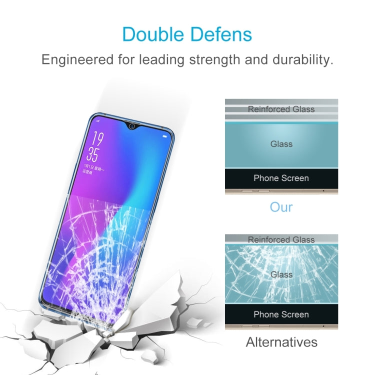 適用於OPPO R17 & R17 Pro 100個裝 0.26mm 9H 2.5D弧邊鋼化玻璃膜