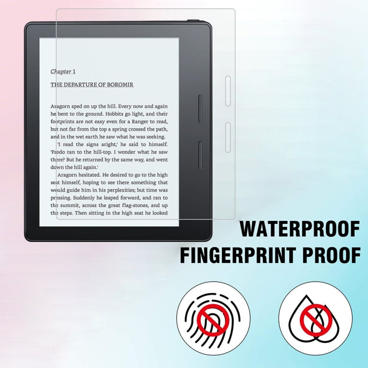 適用於亞馬遜Kindle Oasis 2019 9H 2.5D 防爆鋼化玻璃膜