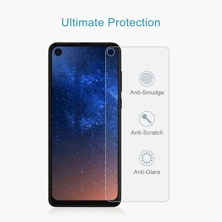 適用於摩托羅拉P50 0.26mm 9H 2.5D弧邊鋼化玻璃膜