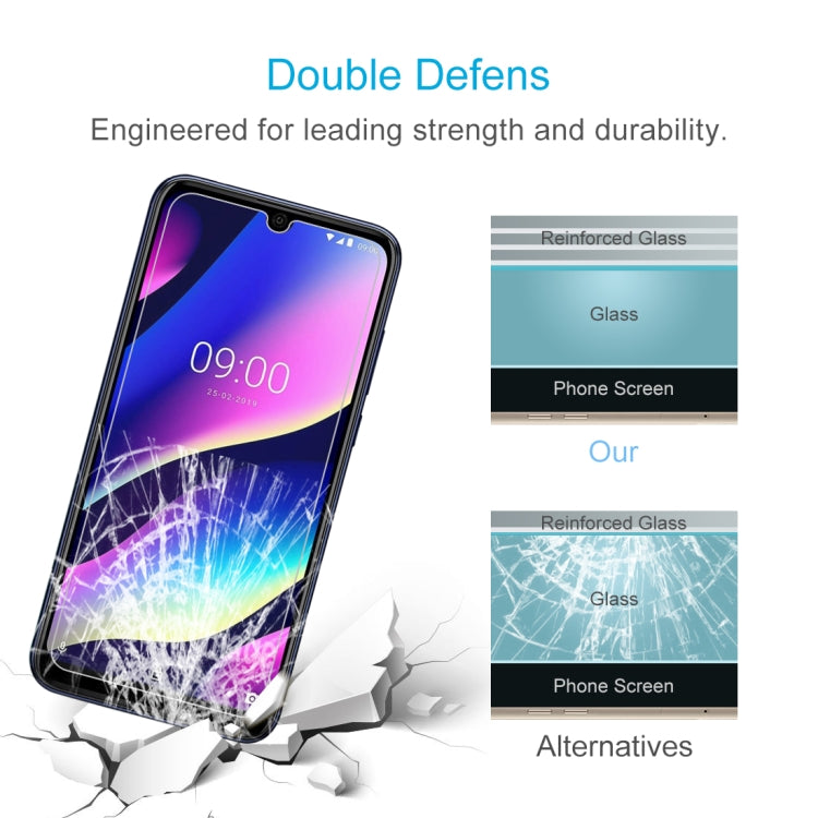 10個裝 適用於Wiko View3 0.26mm 9H 2.5D弧邊鋼化玻璃膜