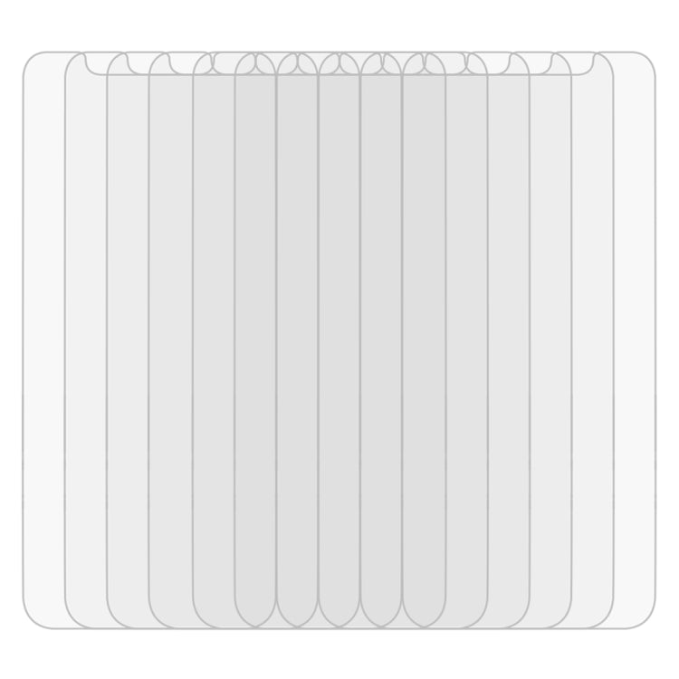 10個裝 適用於Wiko Y60 0.26mm 9H 2.5D弧邊鋼化玻璃膜