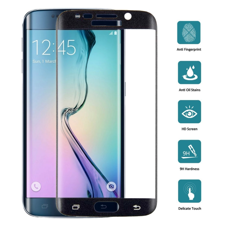 25個裝 適用於三星Galaxy S6 Edge 0.3mm 9H 3D曲面全屏絲印鋼化玻璃膜