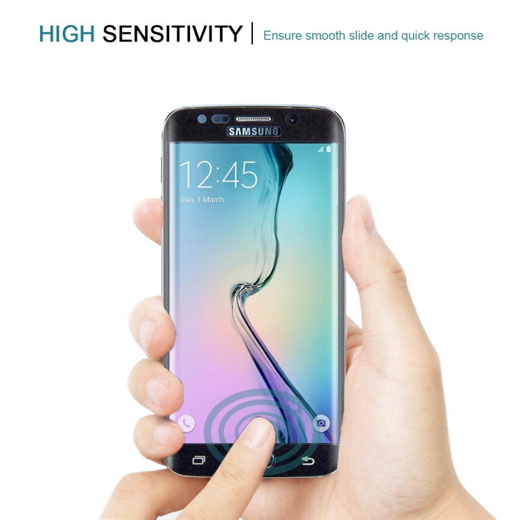 25個裝 適用於三星Galaxy S6 Edge 0.3mm 9H 3D曲面全屏絲印鋼化玻璃膜