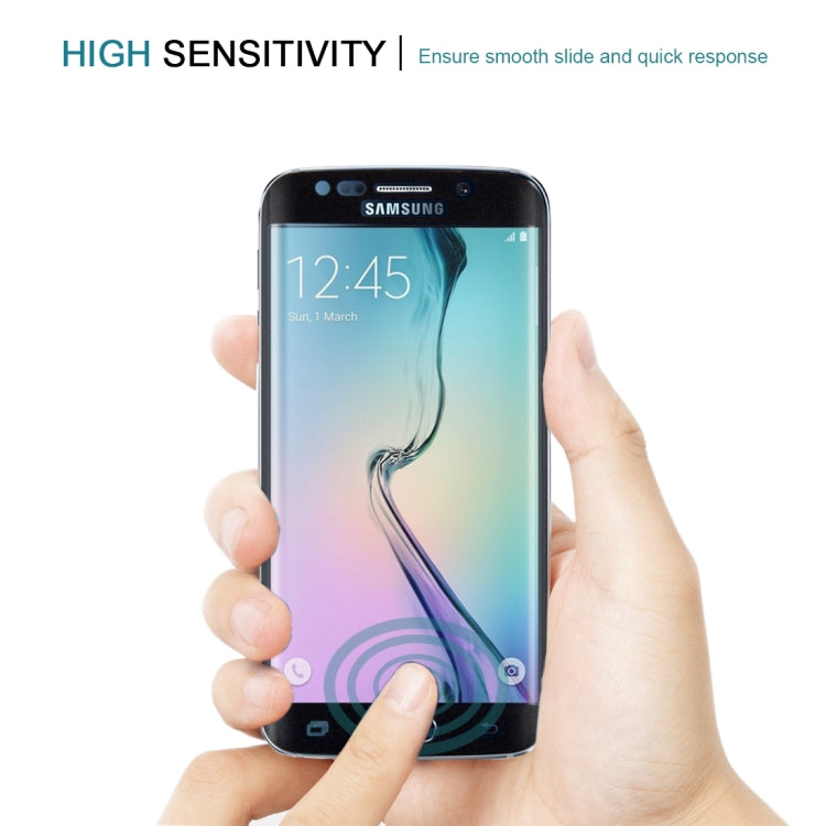 25個裝 適用於三星Galaxy S6 Edge 0.2mm 9H 3D曲面全屏絲印鋼化玻璃膜