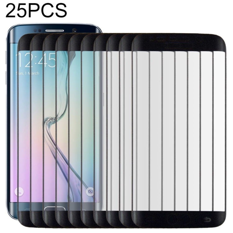 25個裝 適用於三星 Galaxy S6 Edge Plus / G928 0.3mm 9H 3D曲面全屏絲印鋼化玻璃膜