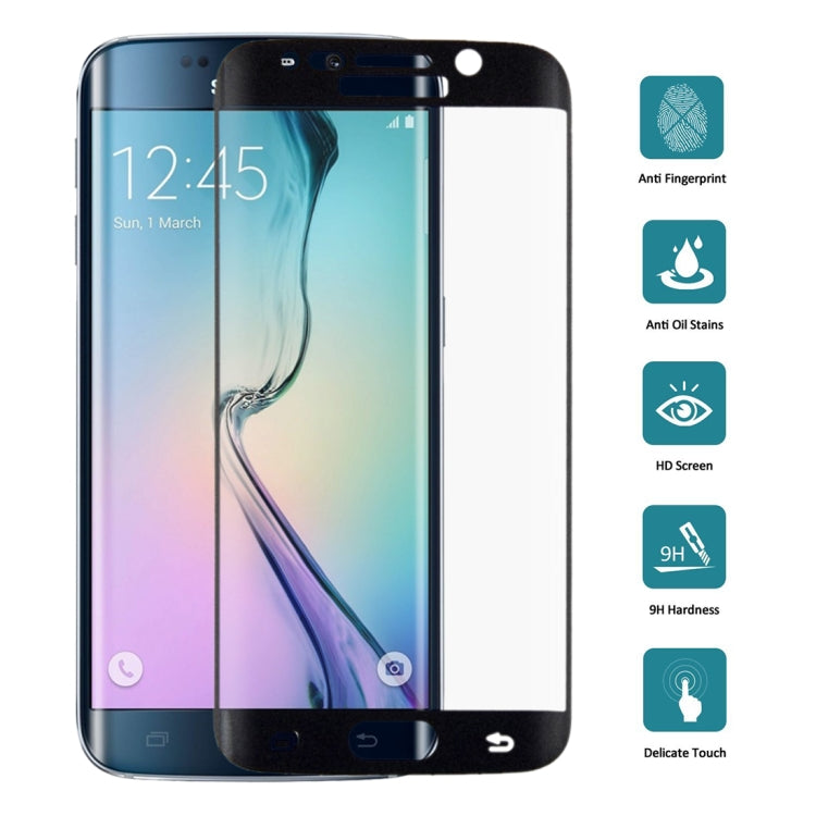 25個裝 適用於三星 Galaxy S6 Edge Plus / G928 0.3mm 9H 3D曲面全屏絲印鋼化玻璃膜