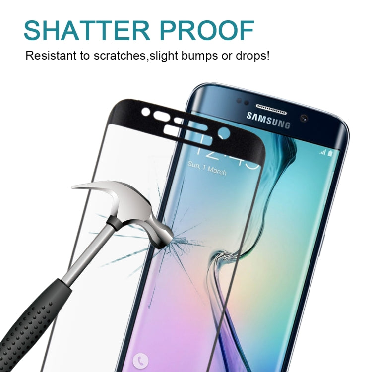 25個裝 適用於三星 Galaxy S6 Edge Plus / G928 0.3mm 9H 3D曲面全屏絲印鋼化玻璃膜