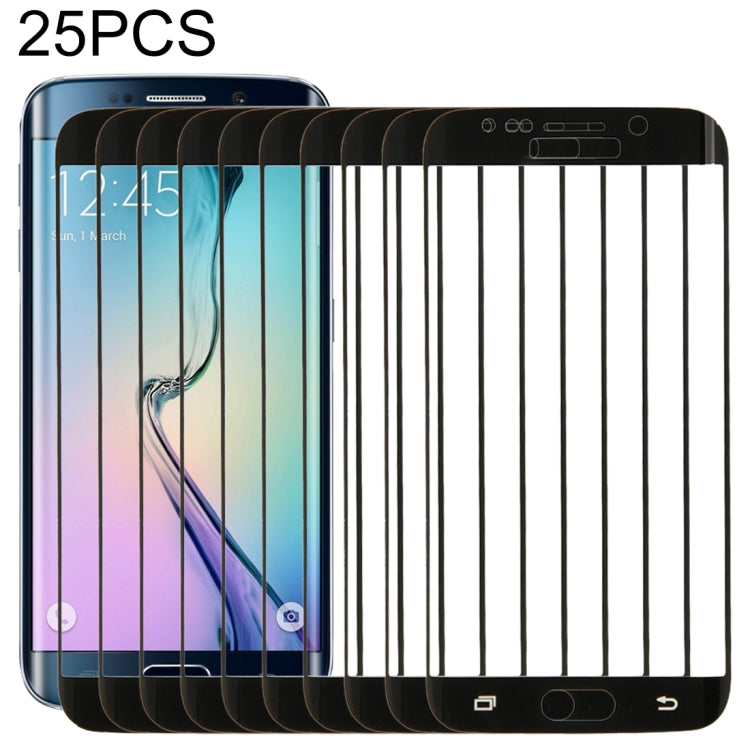 25個裝 適用於三星 Galaxy S6 Edge Plus / G928 0.3mm 9H 3D曲面全屏電鍍鋼化玻璃膜