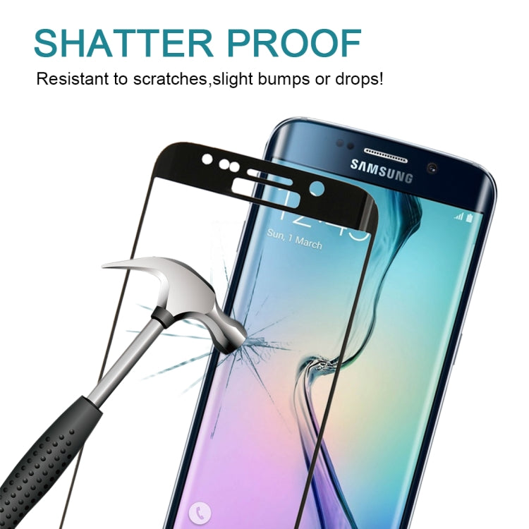 25個裝 適用於三星 Galaxy S6 Edge Plus / G928 0.3mm 9H 3D曲面全屏電鍍鋼化玻璃膜