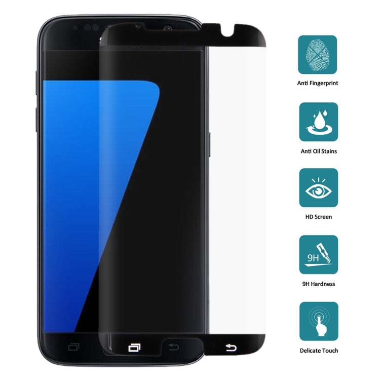 25個裝 適用於三星Galaxy S7 Edge / G935 0.26mm厚度 9H表面硬度 曲面 非全屏鋼化玻璃保護膜 縮小版