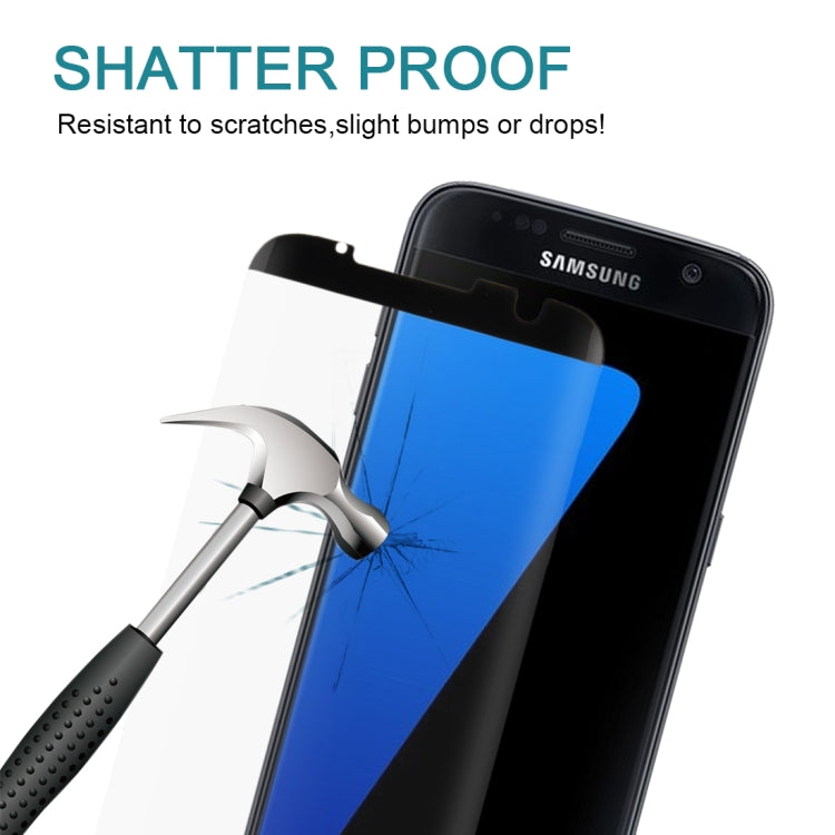 25個裝 適用於三星Galaxy S7 Edge / G935 0.26mm厚度 9H表面硬度 曲面 非全屏鋼化玻璃保護膜 縮小版