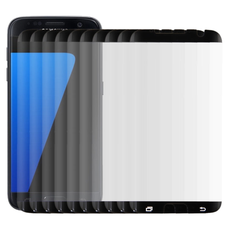 25個裝 適用於三星Galaxy S7 Edge / G935 0.26mm厚度 9H表面硬度 曲面 非全屏鋼化玻璃保護膜 縮小版