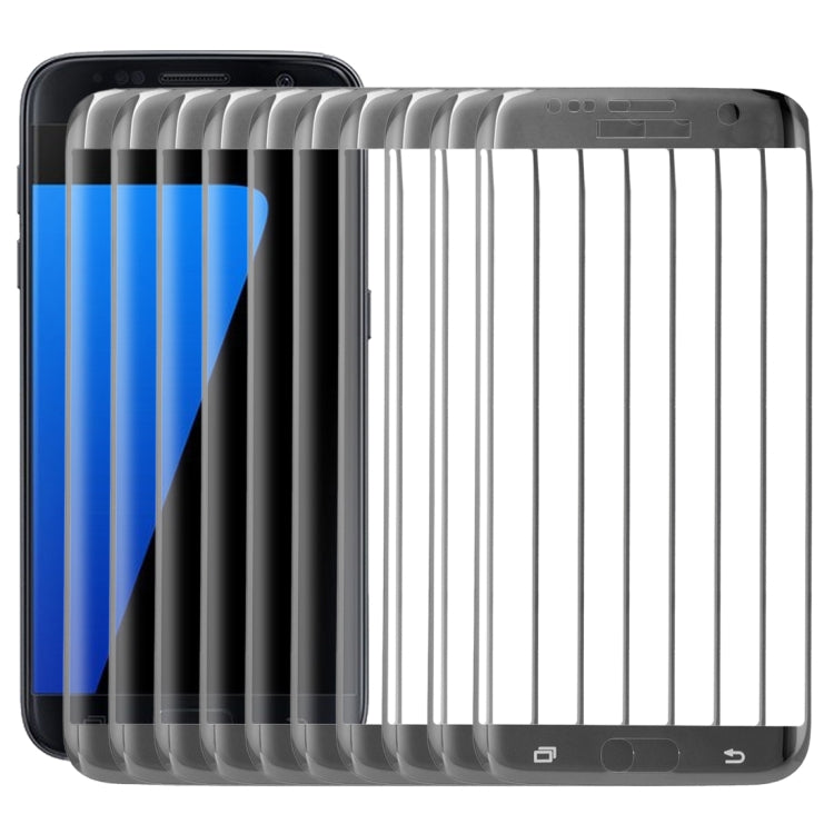 25個裝 適用於三星 Galaxy S7 Edge / G935 0.26mm厚度 9H表面硬度 曲面全屏覆蓋彩色鋼化玻璃保護膜