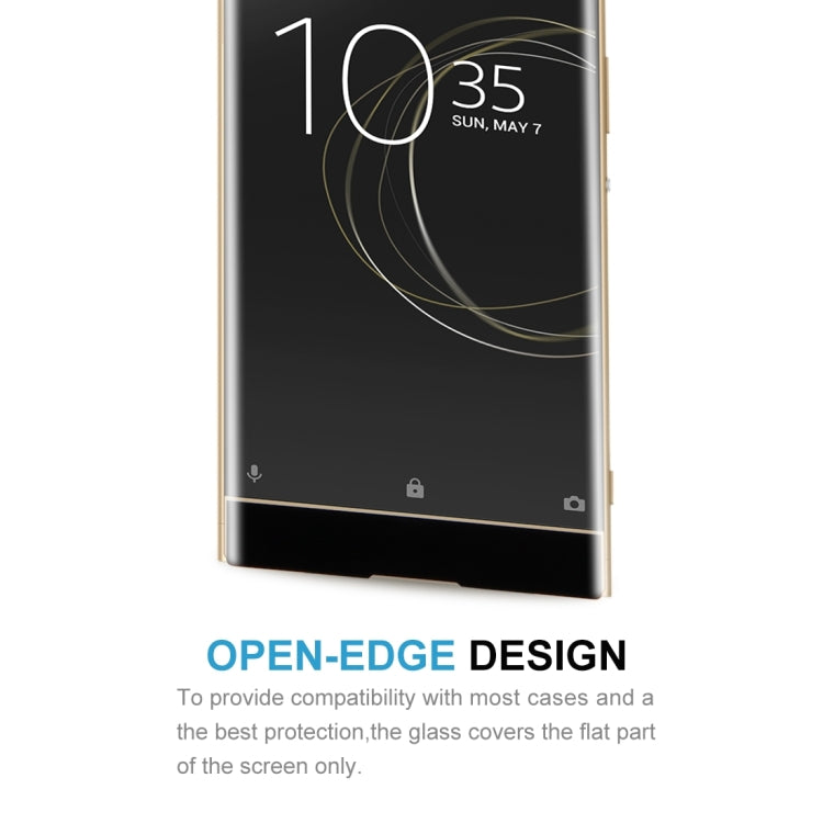 25個裝 適用於索尼 Xperia XA1 Ultra 0.33mm厚度 9H表面硬度 3D曲面全屏覆蓋鋼化玻璃保護膜