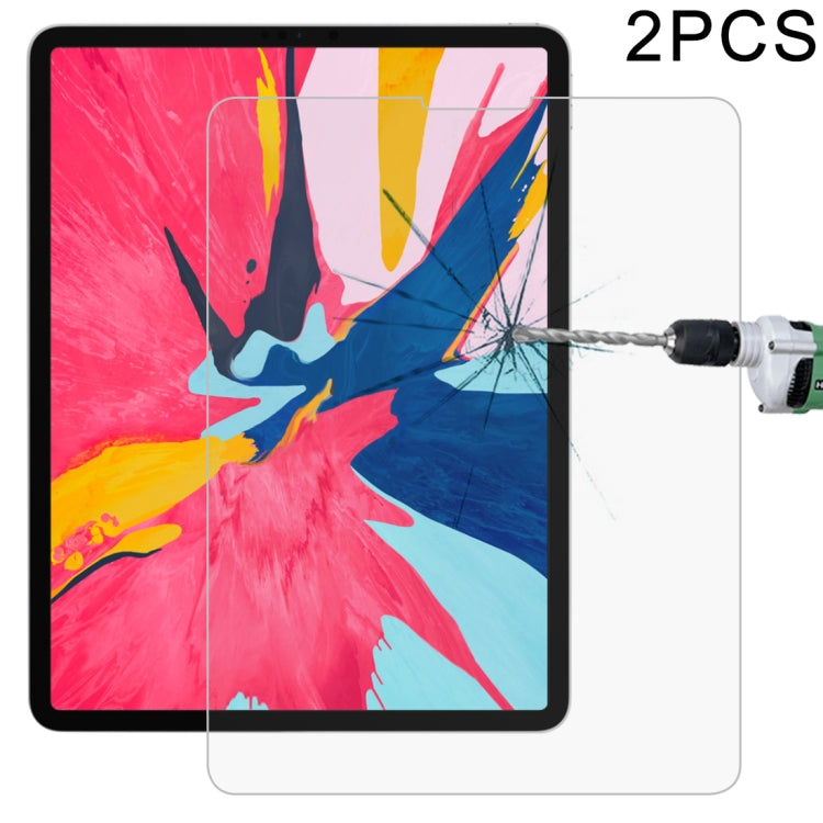 2個裝 適用於蘋果iPad Pro 11英寸 11 2018/2020/2021/2022 / iPad Air 4&5 10.9英寸 0.26mm9H硬度直邊鋼化玻璃膜