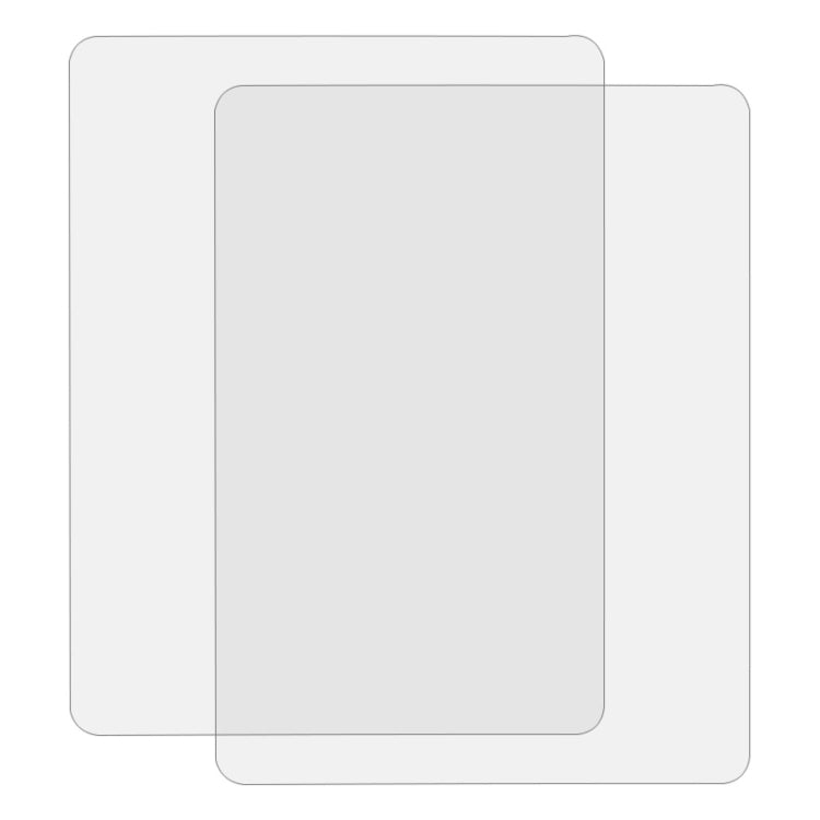 2個裝 適用於蘋果iPad Pro 12.9英寸 2018/2020/2021/2022 0.26mm9H硬度直邊鋼化玻璃膜