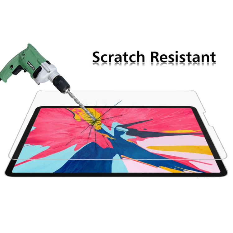 2個裝 適用於蘋果iPad Pro 12.9英寸 2018/2020/2021/2022 0.26mm9H硬度直邊鋼化玻璃膜