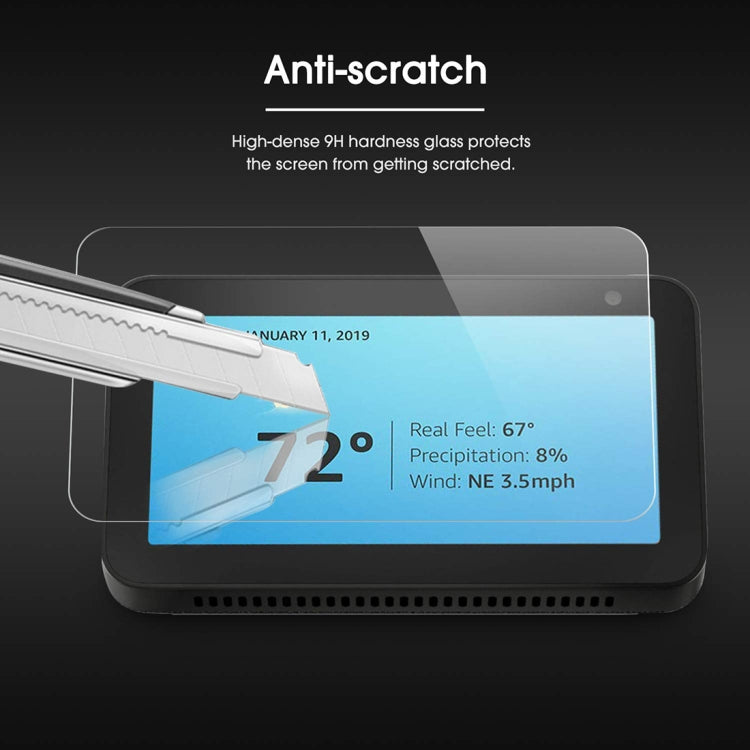 適用於亞馬遜Echo Show 5 9H 2.5D 防爆鋼化玻璃膜