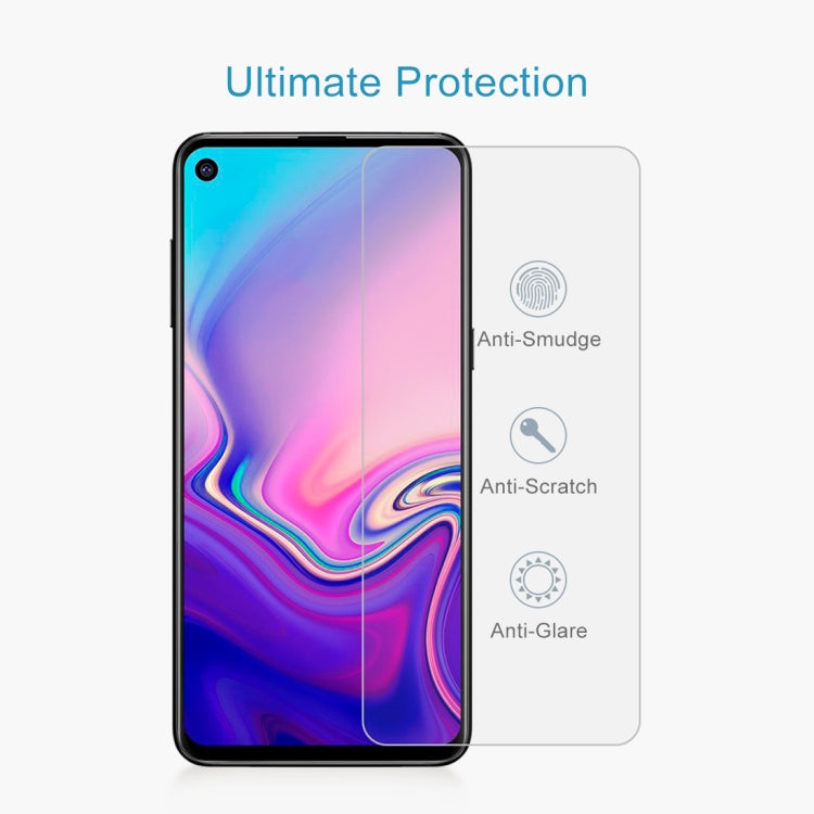 100個裝 適用於三星 Galaxy A8s  0.26mm 9H 2.5D弧邊鋼化玻璃保護膜