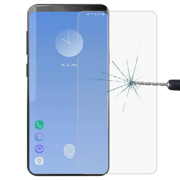 適用於三星 Galaxy S10+ 0.26mm 9H 2.5D弧邊鋼化玻璃保護膜 不支持屏幕指紋解鎖