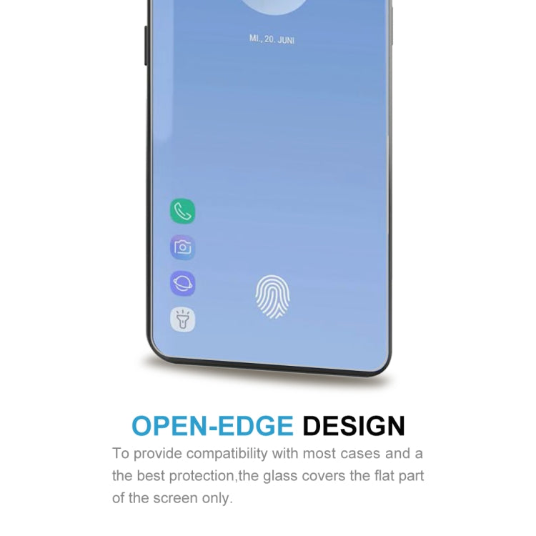 適用於三星 Galaxy S10+ 0.26mm 9H 2.5D弧邊鋼化玻璃保護膜 不支持屏幕指紋解鎖