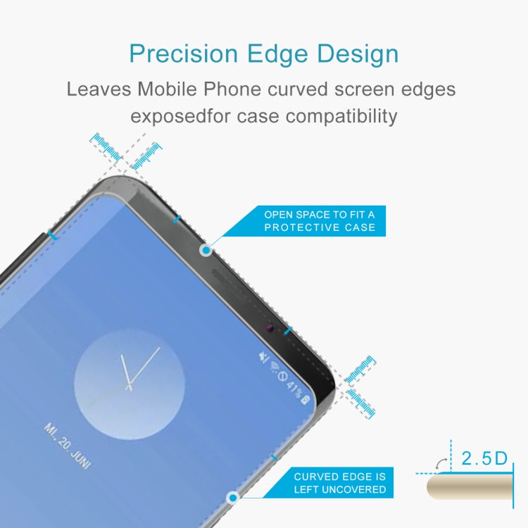 10個裝 適用於三星 Galaxy S10+ 0.26mm 9H 2.5D弧邊鋼化玻璃保護膜 不支持屏幕指紋解鎖