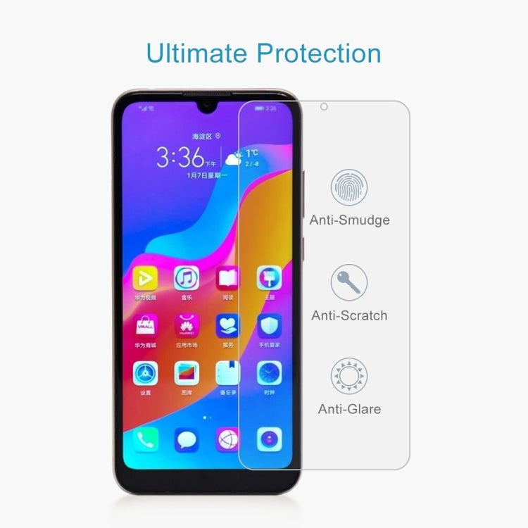 10個裝 適用於華為榮耀暢玩8A 0.26mm 9H 2.5D弧邊鋼化玻璃保護膜