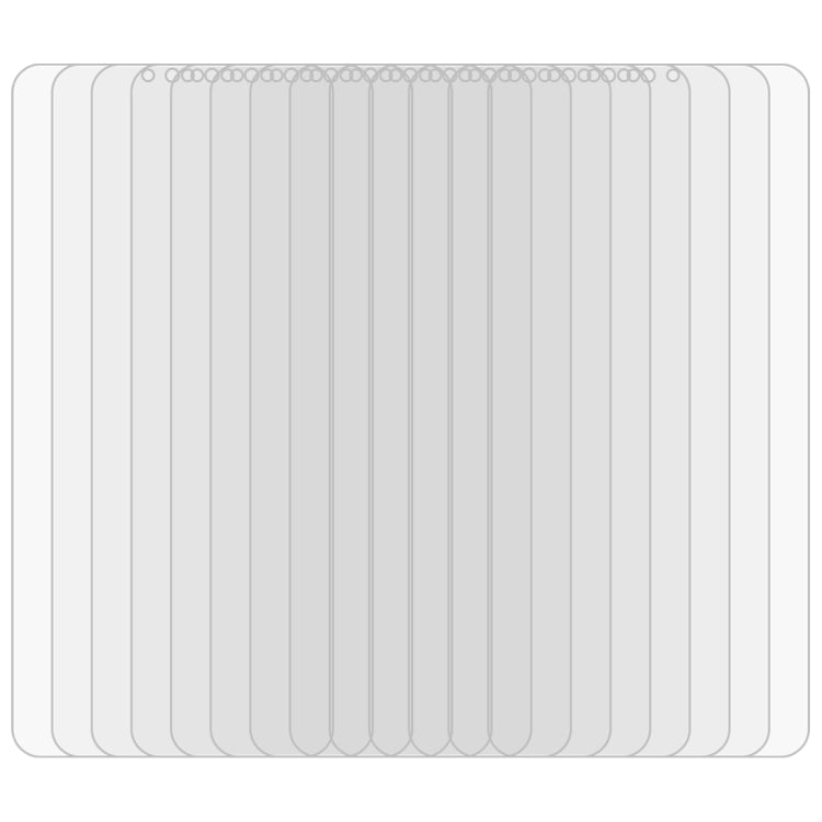 10個裝 適用於Huawei Honor 8X 0.26mm 9H 2.5D弧邊鋼化玻璃保護膜