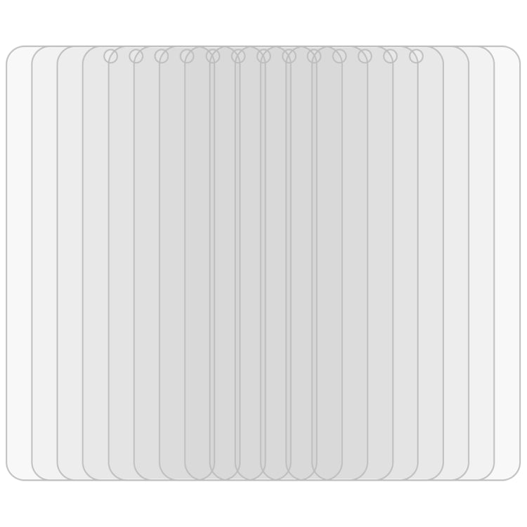 10個裝 適用於Huawei Honor 8X Max 0.26mm 9H 2.5D弧邊鋼化玻璃保護膜