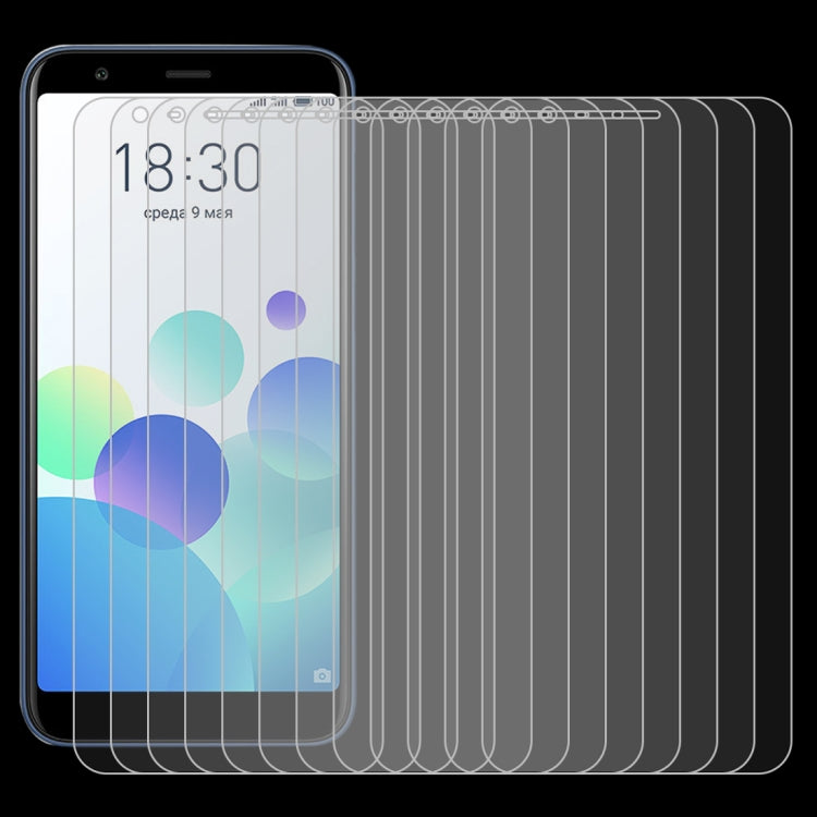 100個裝 適用於魅族 M8c   0.26mm 9H 2.5D弧邊鋼化玻璃保護膜