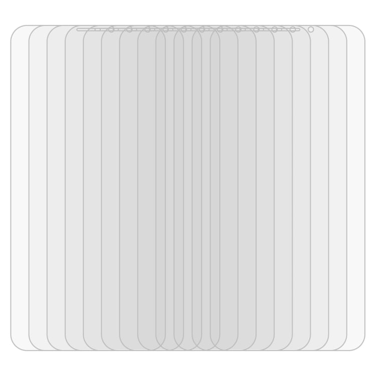 100個裝 適用於魅族 X8   0.26mm 9H 2.5D弧邊鋼化玻璃保護膜