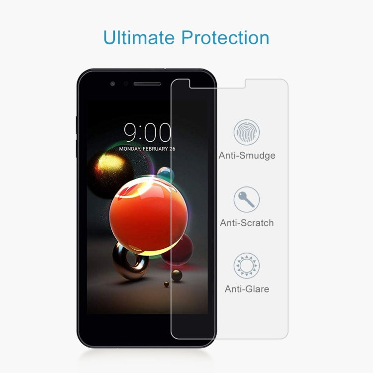 適用於LG K9 0.26mm 9H 2.5D弧邊鋼化玻璃膜