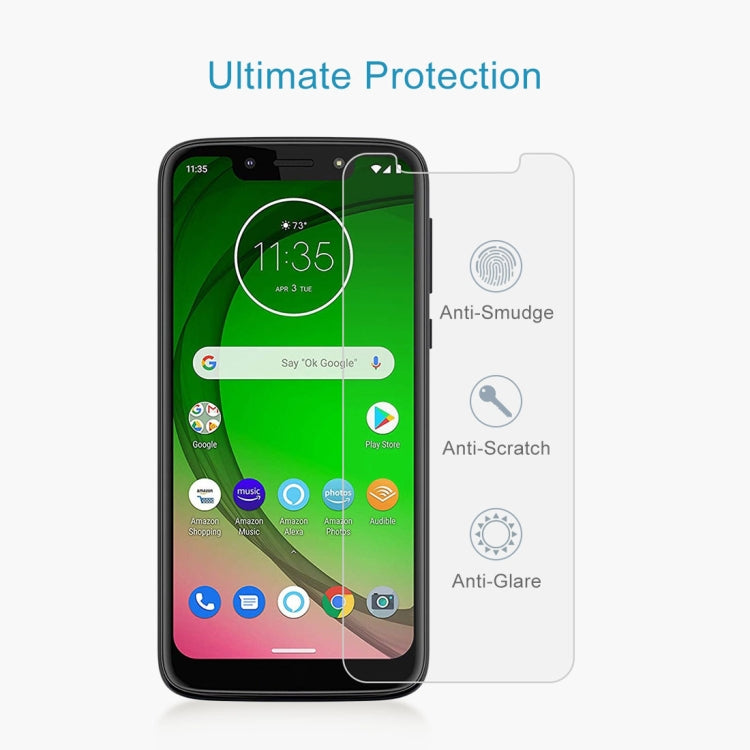 10個裝 適用於摩托羅拉 Moto G7 Play 0.26mm 9H 2.5D弧邊鋼化玻璃膜