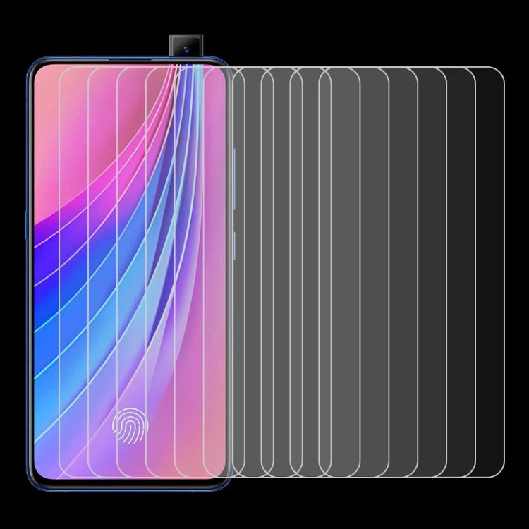 100個裝 適用於vivo V15 Pro 0.26mm 9H 2.5D弧邊鋼化玻璃膜