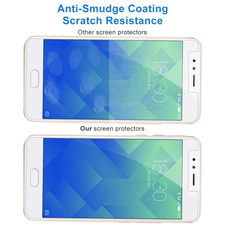 適用於魅族 M5S  9H 2.5D弧邊鋼化玻璃膜